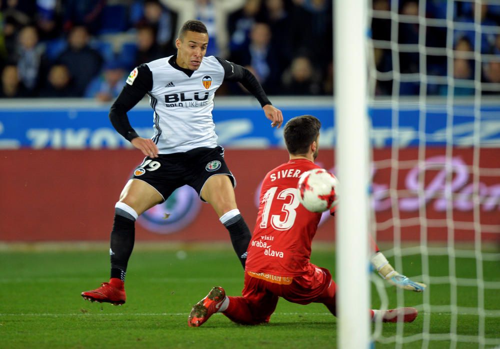 Alavés - Valencia, en imágenes