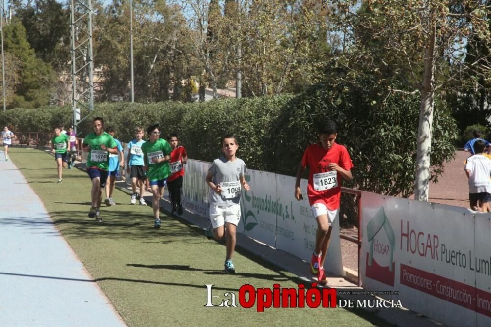 Final Cross Escolar de Lorca . Alevín masculino