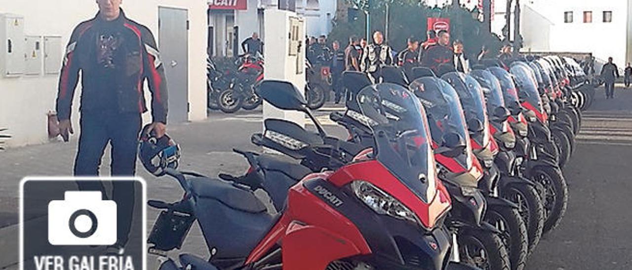 Ducati estrena moto en la Isla