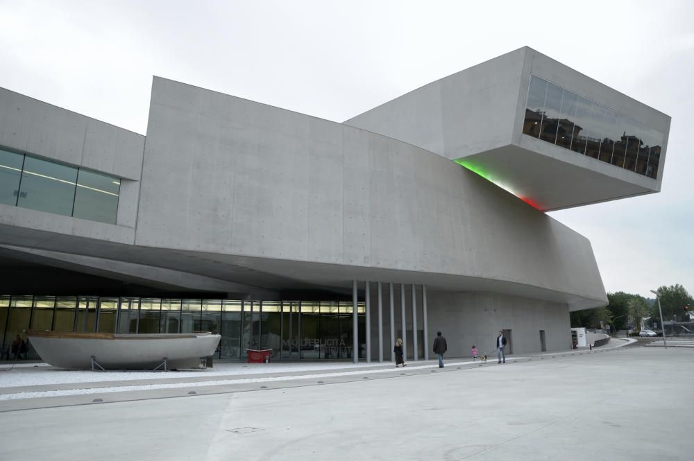 El MAXXI - Museo Nacional del arte y del arte del siglo XXI de Roma.