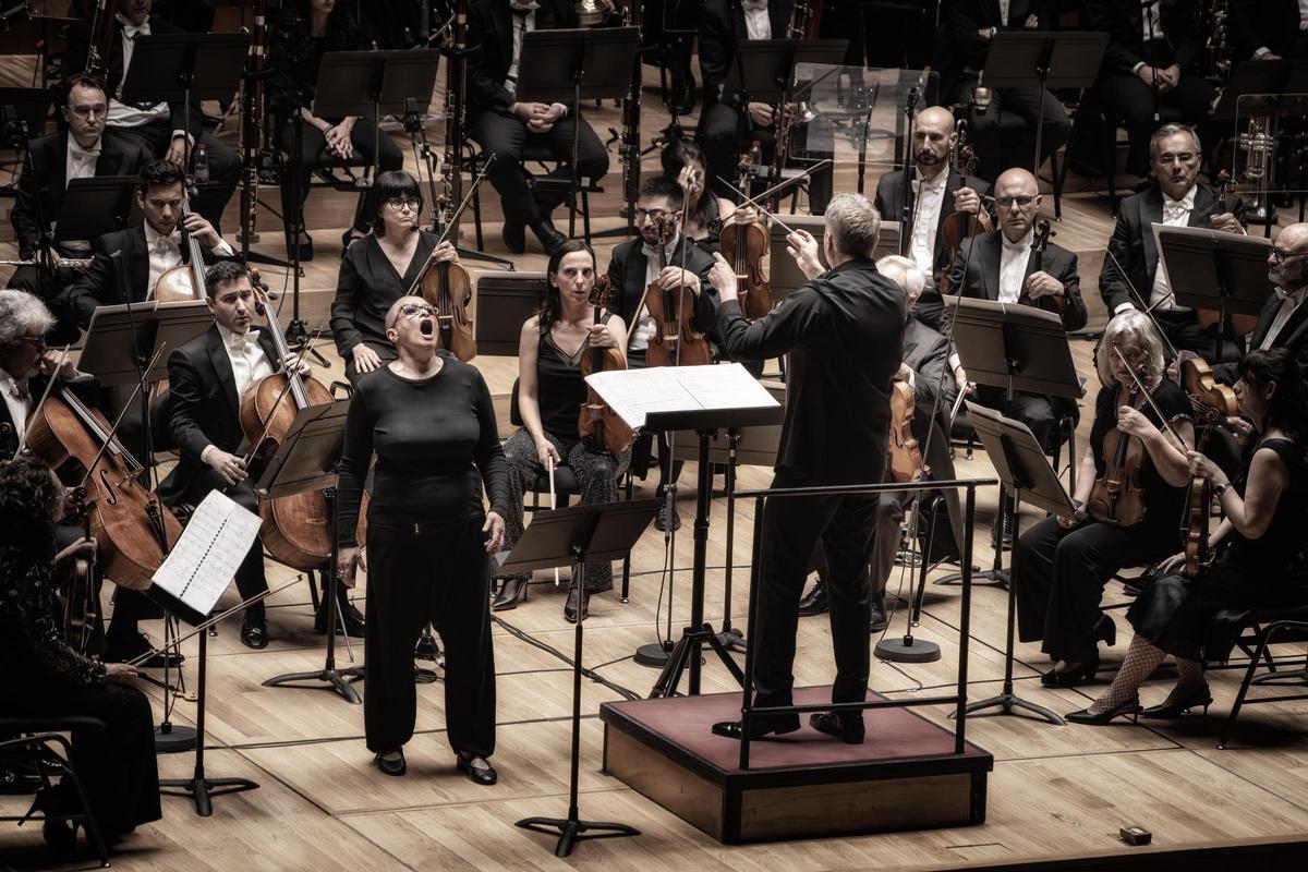 Medea siendo representada el el Palau de la Música