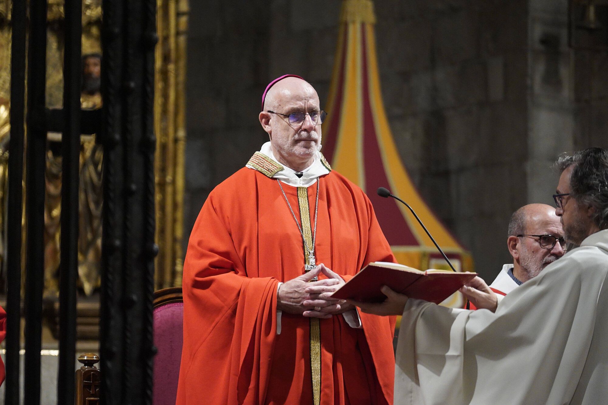 Girona Basílica de Sant Feliu missa de Sant Narcís El Bisbe de Girona evoca Sant Narcís per combatre "la guerra, la fam i la manca d'una vida digna"