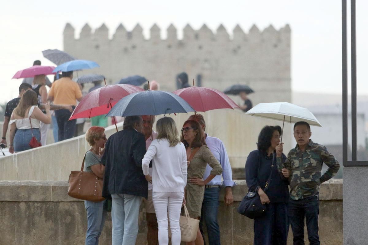 El paso de la gota fría por Córdoba