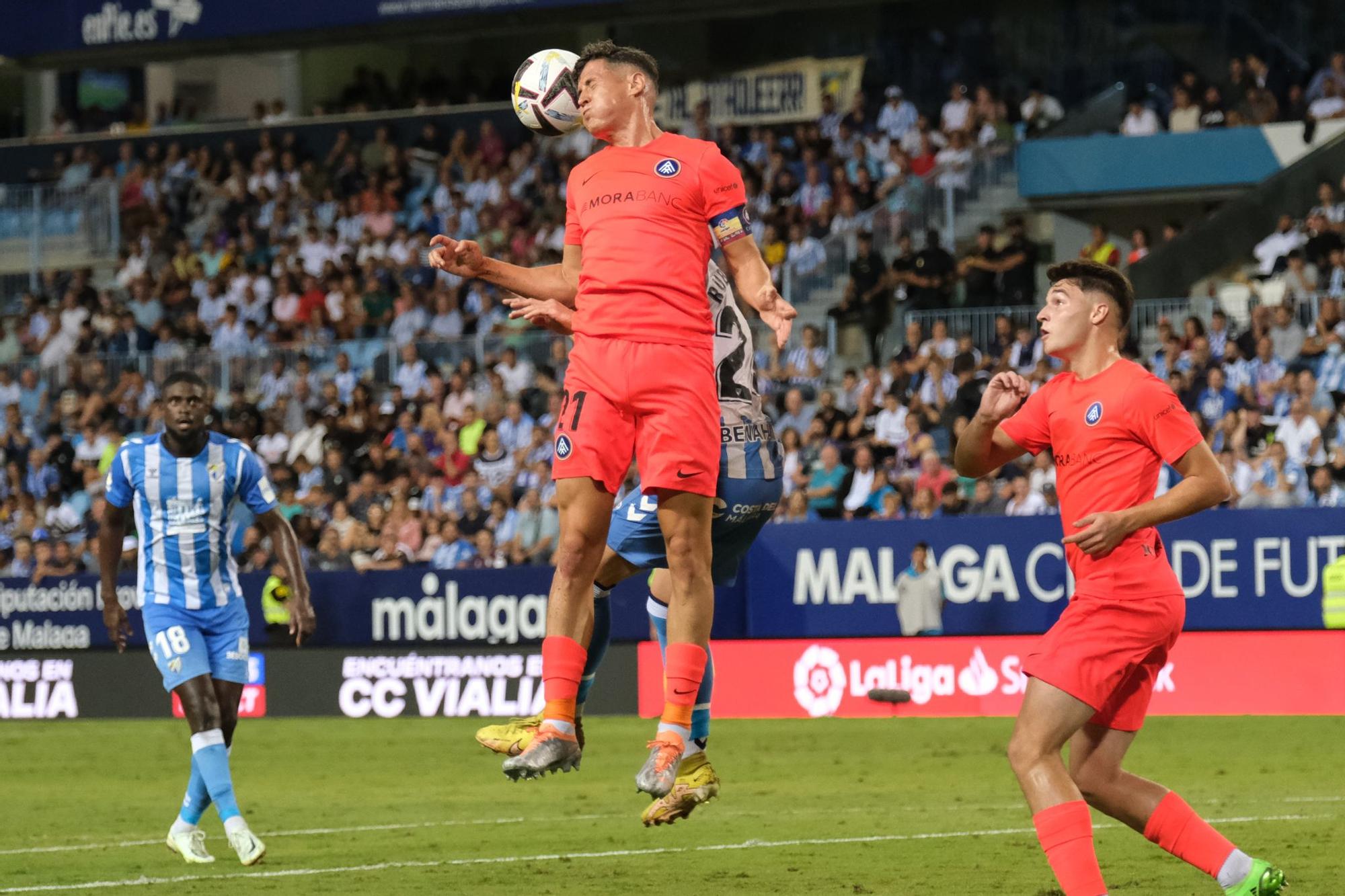 El Málaga CF - FC Andorra, en imágenes