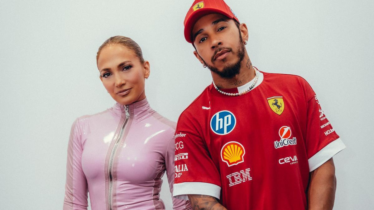 JLo, con Hamilton en Arabia