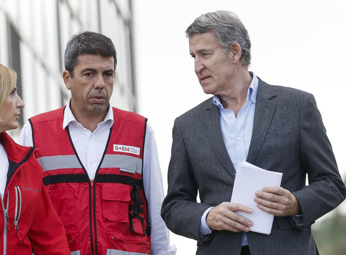 Feijóo admet que el dia de la dana no va rebre informació en temps real