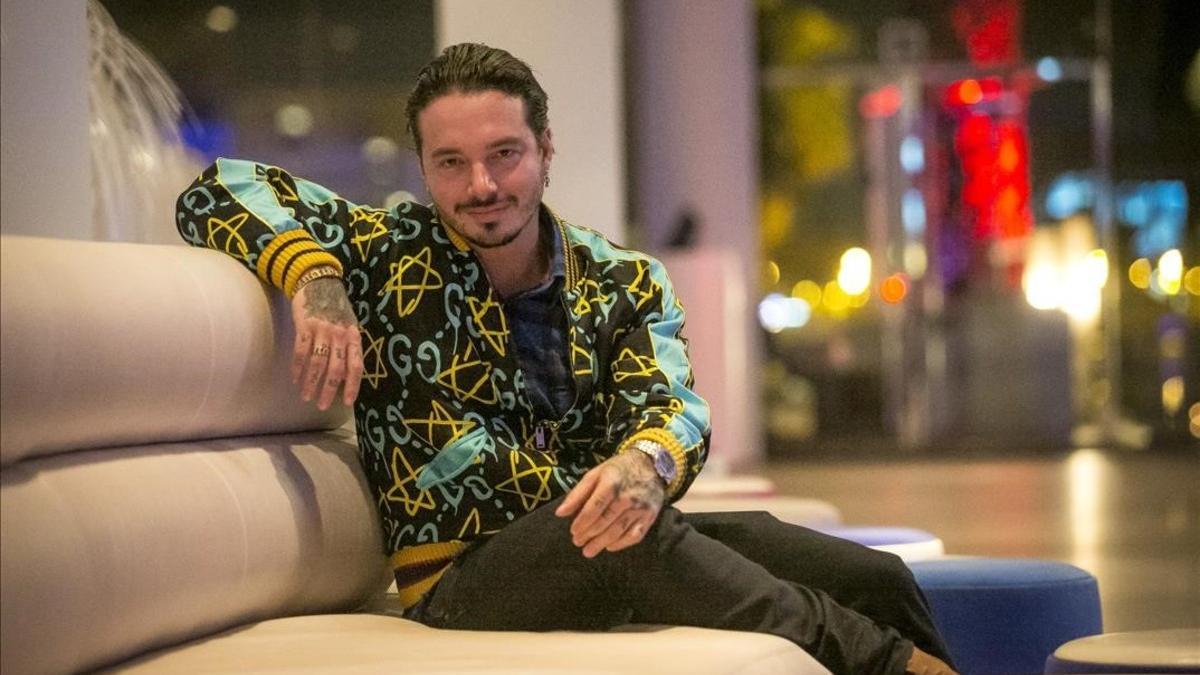 El cantante latino J. Balvin.