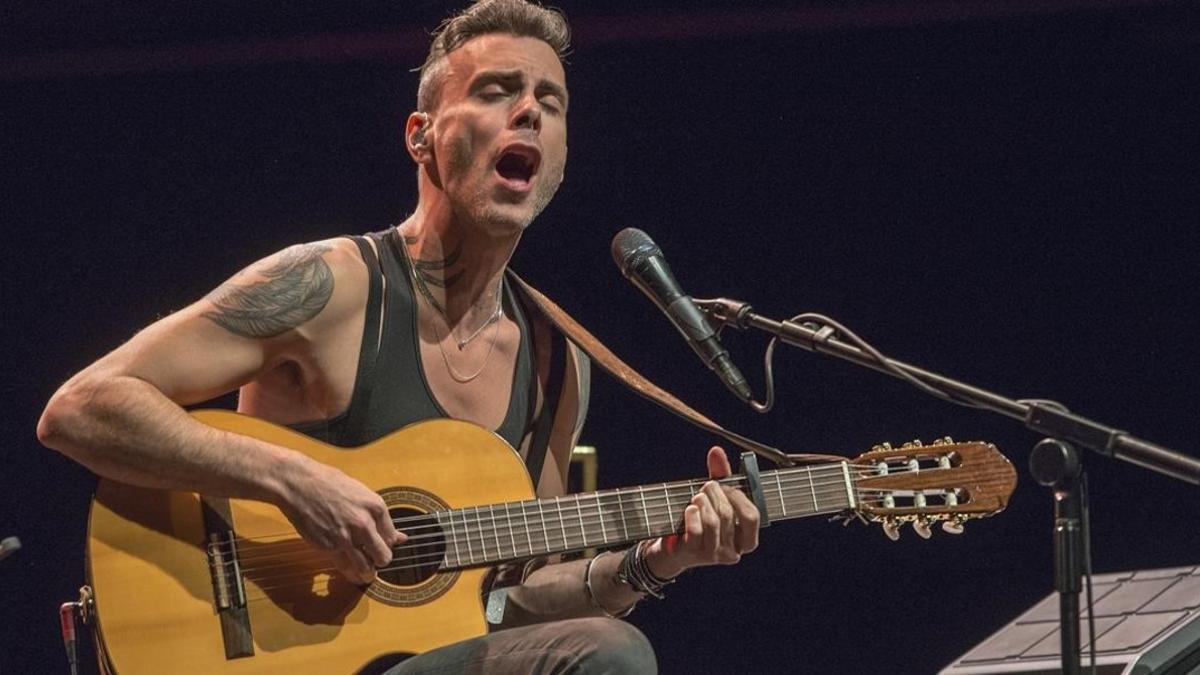 Asaf Avidan, en el concierto que ofreció el martes en el Auditori.