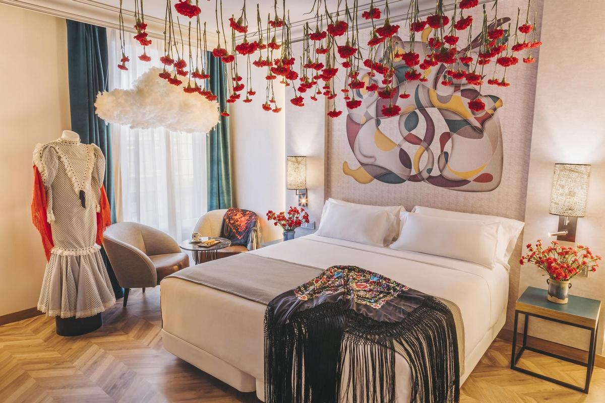 La habitación 'Más chulo que un ocho' en el Hotel Avani, en Madrid