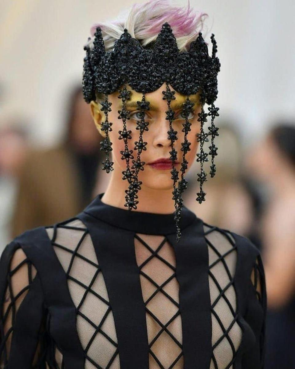 Cara Delevingne, de Dior Haute Couture, 2018