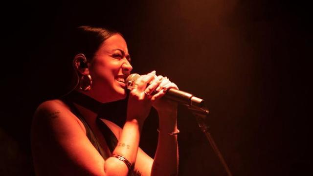 La cantante viguesa Marta Vidal.