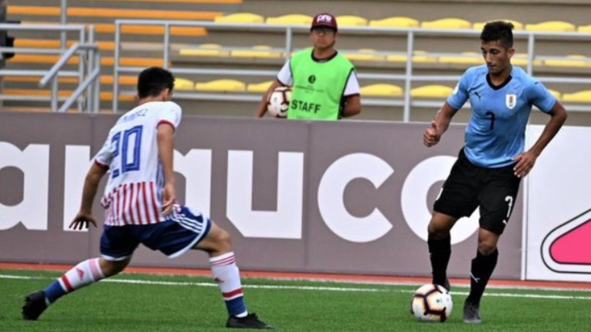 Uruguay y Paraguay protagonizaron un partido frenético en la primera fecha del Hexagonal del Sudamericano Sub 17