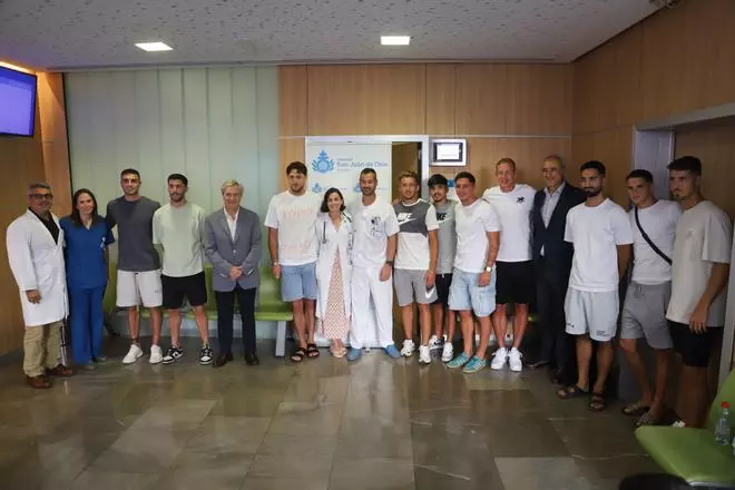 Los reconocimientos médicos del Córdoba CF 25-26, en imágenes