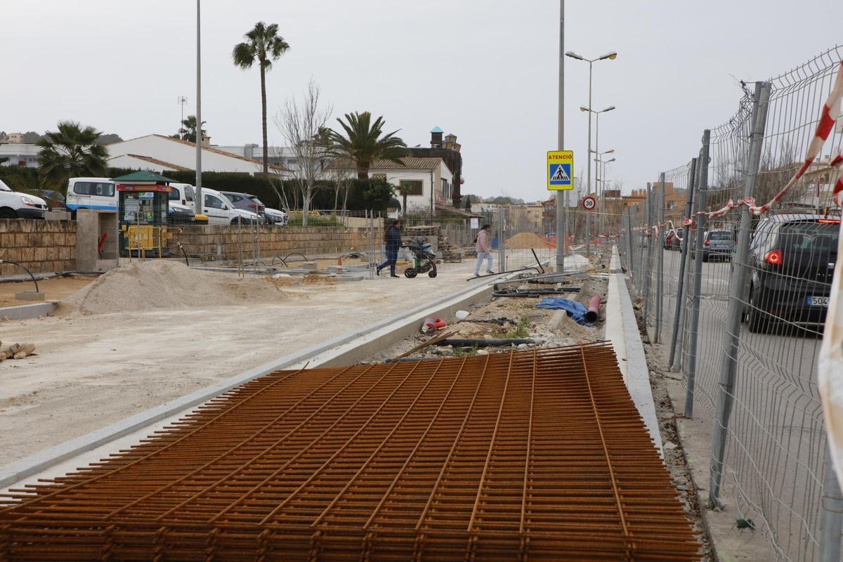Santa Ponça macht sich schick für die Saison: So sieht es an den Baustellen im Urlaubsort derzeit aus