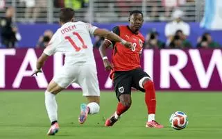 Espectáculo fallido de Jordania ante Austria