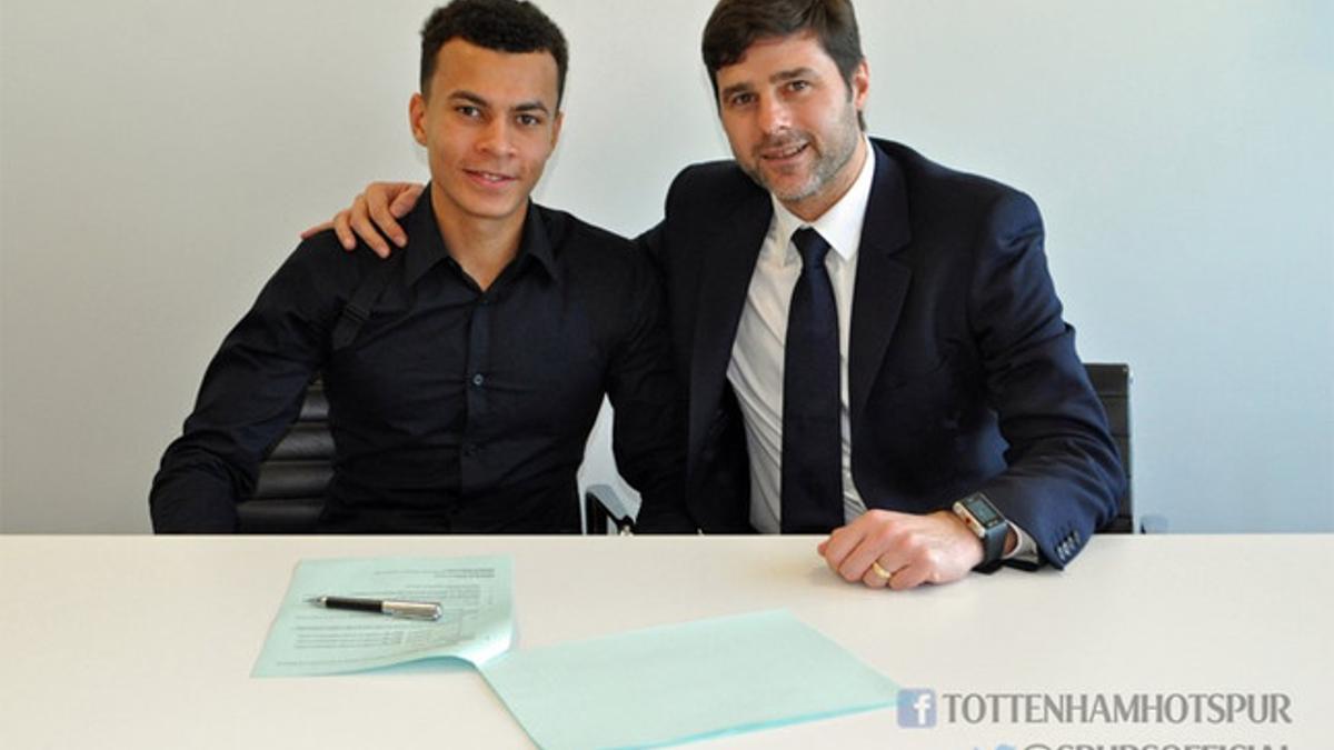 Dele Alli renueva con el Tottenham 