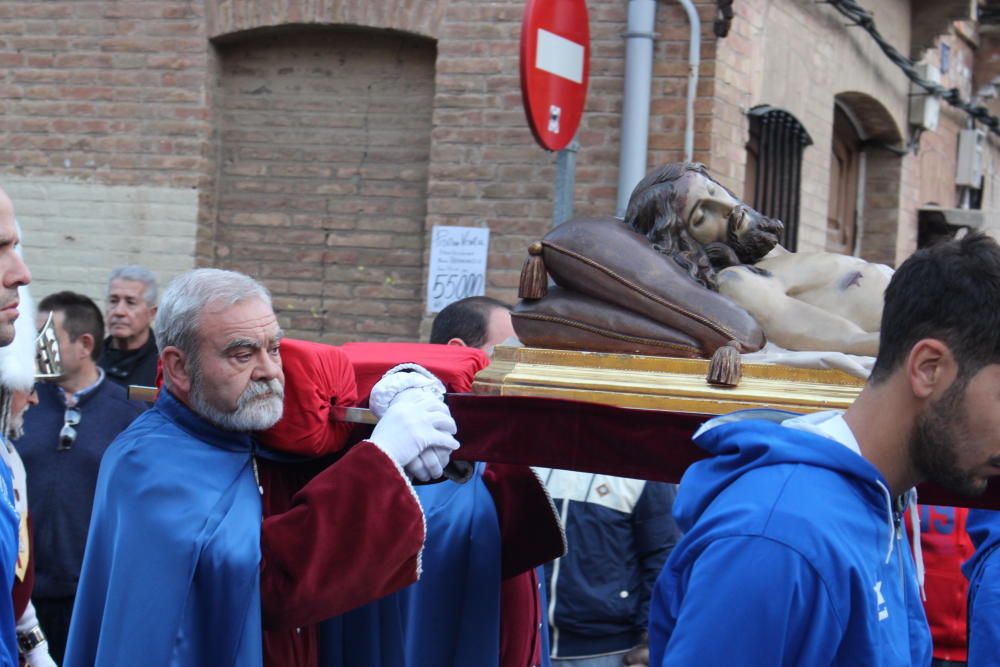 Traslado del Cristo Yacente de la Corporación de Sayones