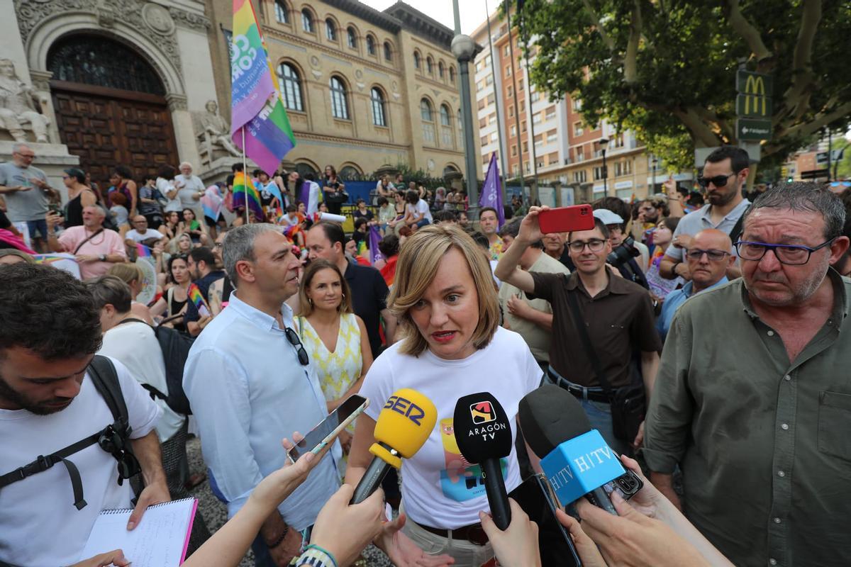 Manifestación del Día del Orgullo LGTBI en Zaragoza