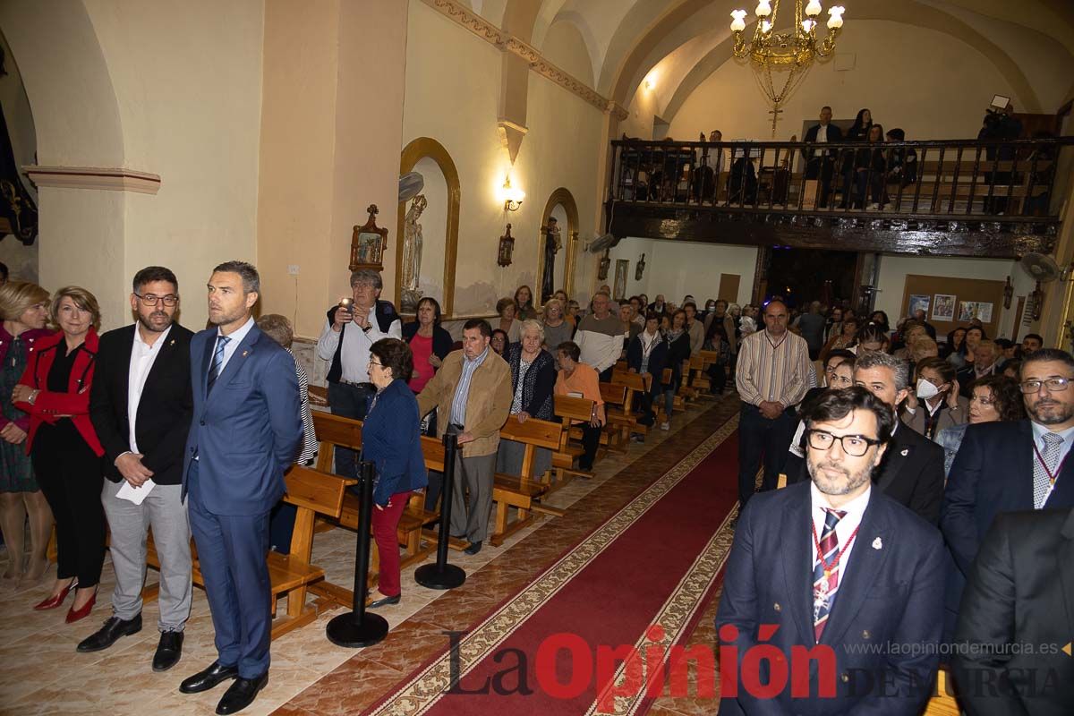 Visita de la Vera Cruz a las pedanías de Caravaca y Moratalla