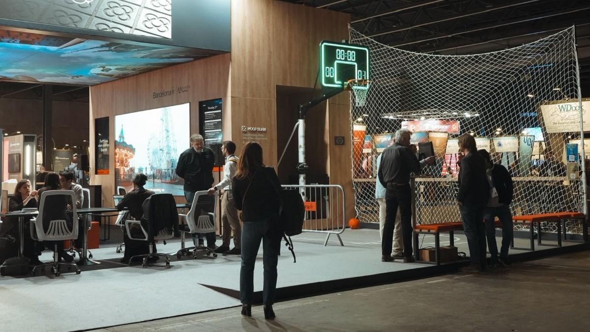El stand de Hoop en el MWC