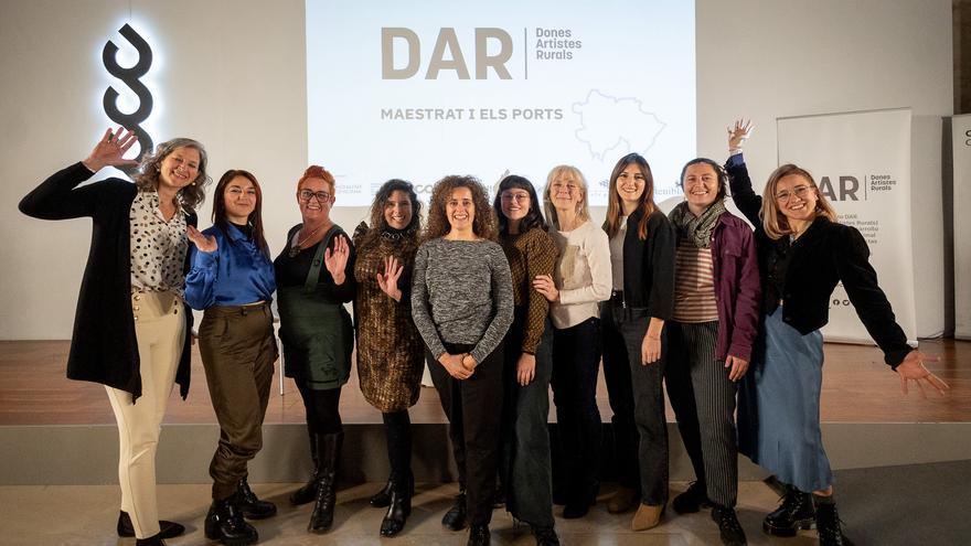 Artistas rurales del Maestrat y Els Ports presentan sus trabajos del Proyecto DAR