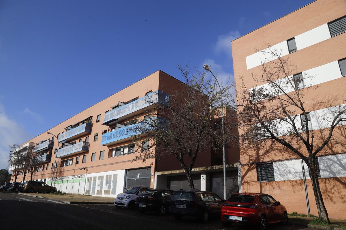 Viviendas en el barrio del Guadalquivir.