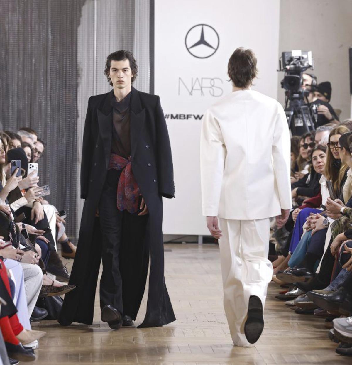 La mejor colección, los trajes masculinos de Mans. | EFE