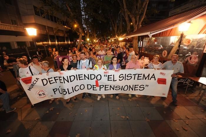 Los pensionistas toman la calle