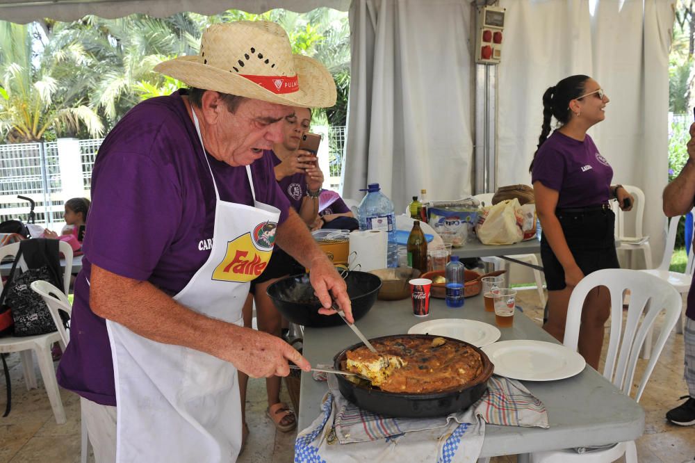 Arroz con costra gigante en Elche