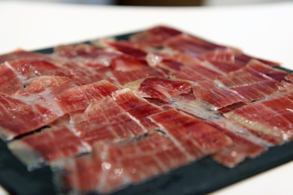 Jamón ibérico.