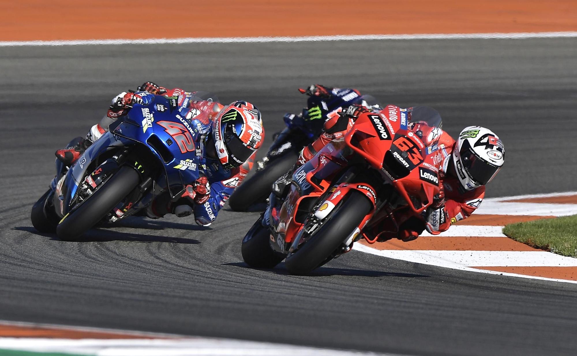 Carrera del Gran Premio de Valencia de Moto GP, en imágenes - Faro de Vigo