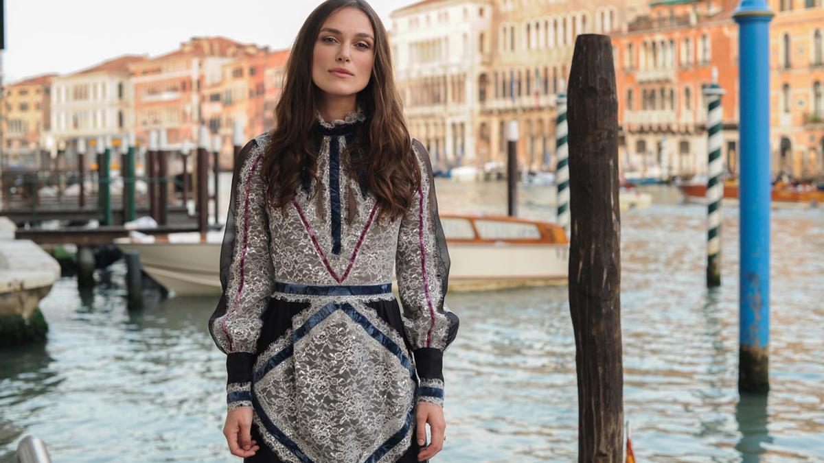 Keira Knightley en My Theresa´s dinner en Venecia