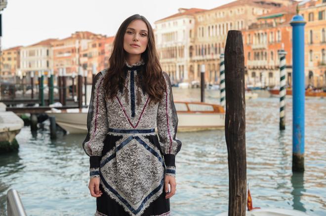 Keira Knightley en My Theresa´s dinner en Venecia