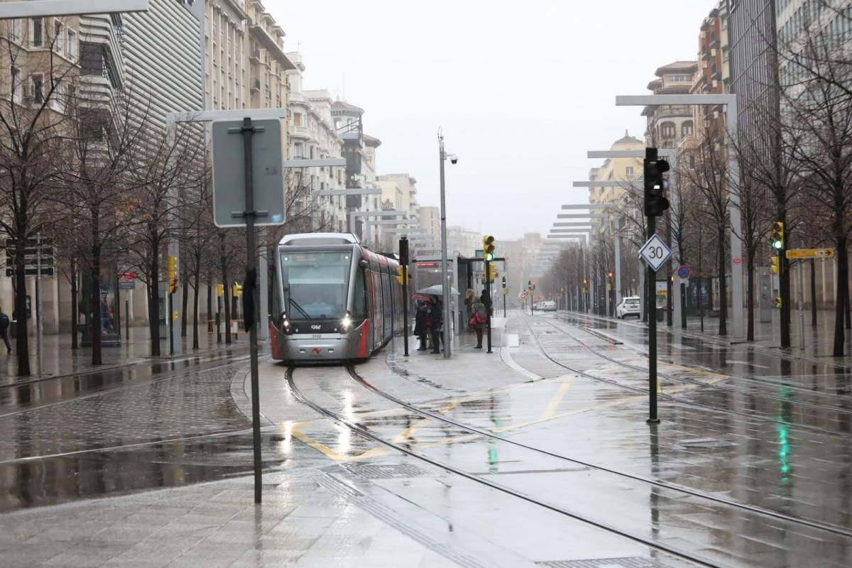 Zaragoza: primer día laboral de confinamiento