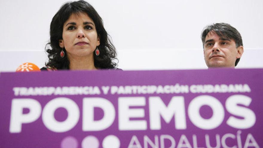 La dirigente de Podemos Teresa Rodríguez.