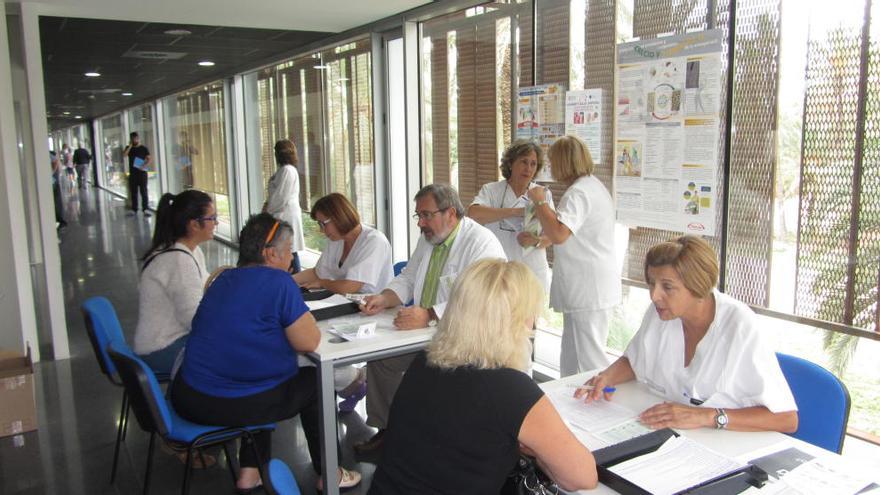 Imagen sobre la campaña tomada en el Hospital General de Elche