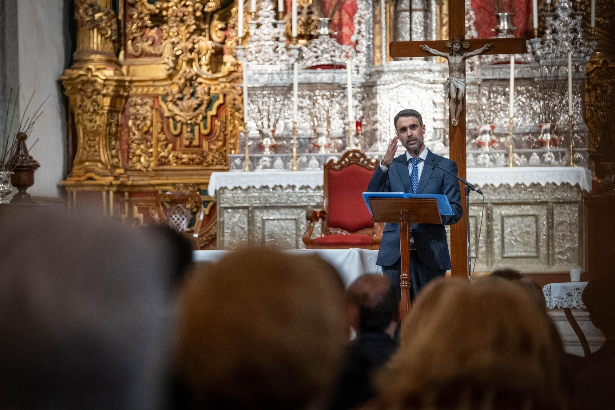 Pregón de la Semana Santa de Santa Cruz a cargo de Mayer Trujillo