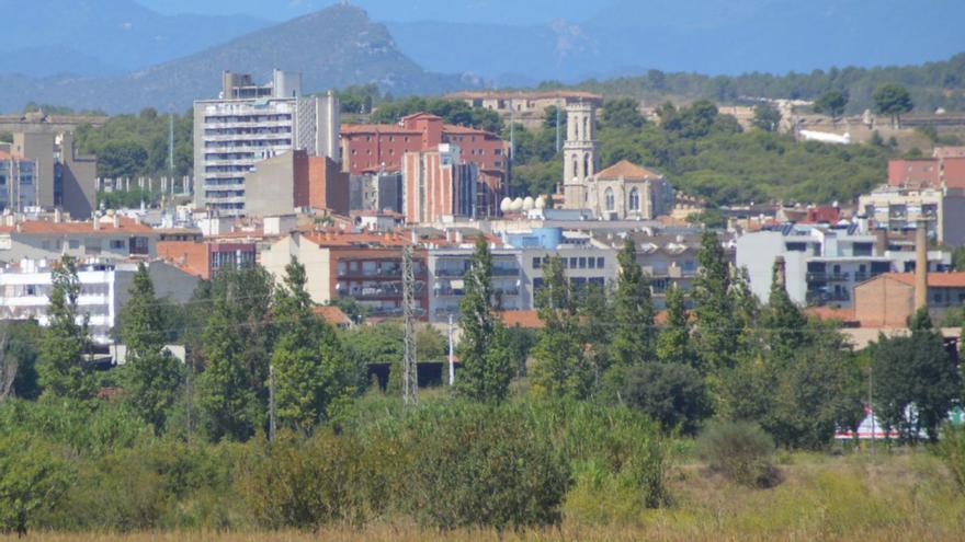 Vista general de Figueres des del Cinturó de Ronda de l’N-II. | SANTI COLL