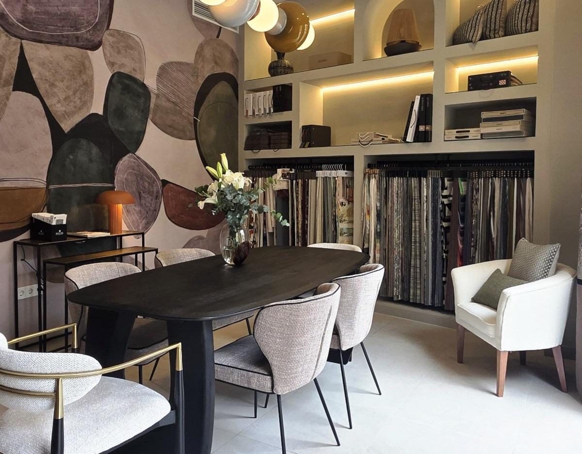 Una imagen del interior de la tienda de Ribes&Casals en Málaga.