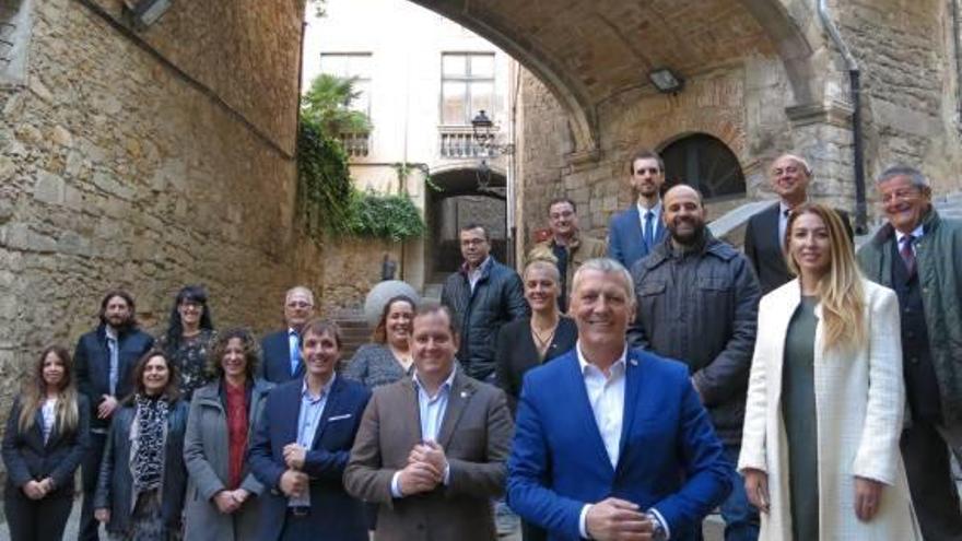 Presentació de la candidatura de Ciutadans, ahir a Girona.