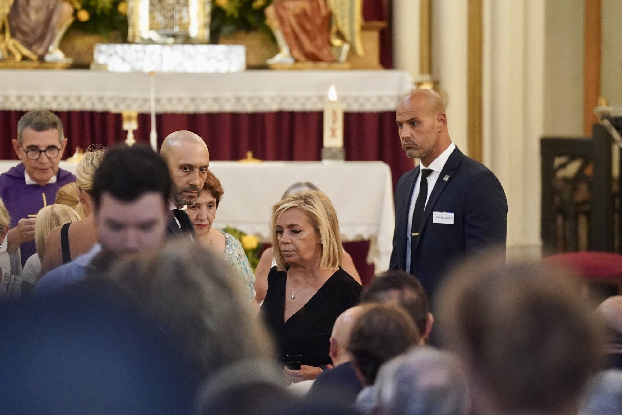 Multitudinario último adiós a María Teresa Campos en Málaga