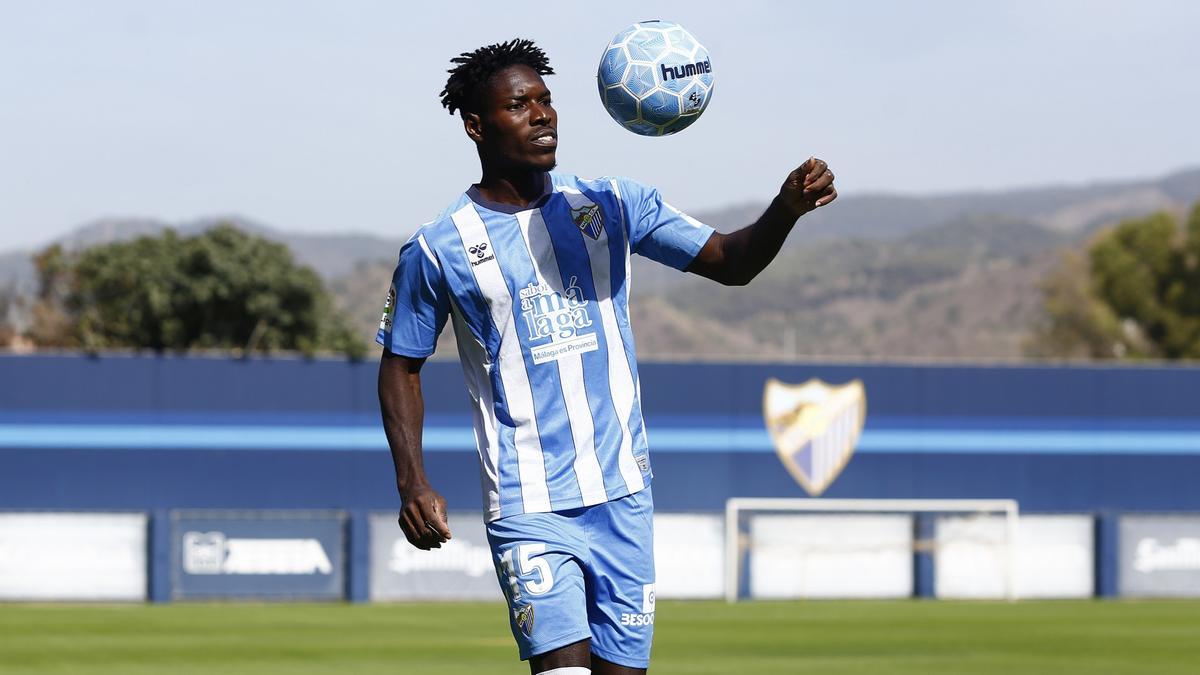 Lumor, presentado con el Málaga CF