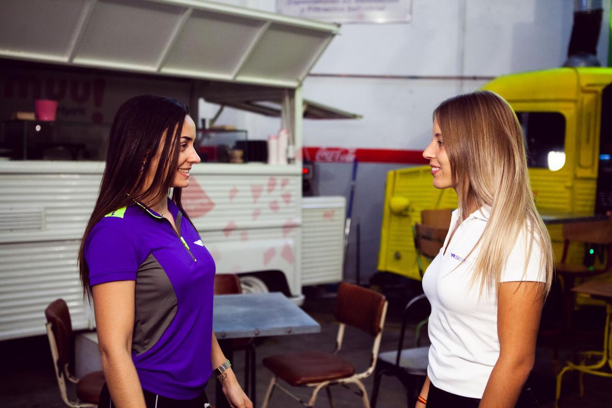 Fórmula de Campeones juntó a Marta García y Nerea Martí en El Garaje Foodie de València