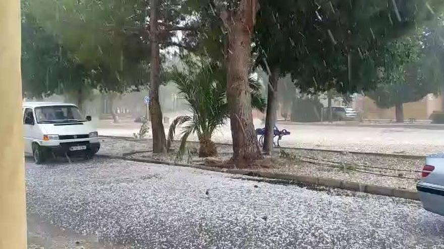 Tormentas acompañadas de granizo hoy en la Región