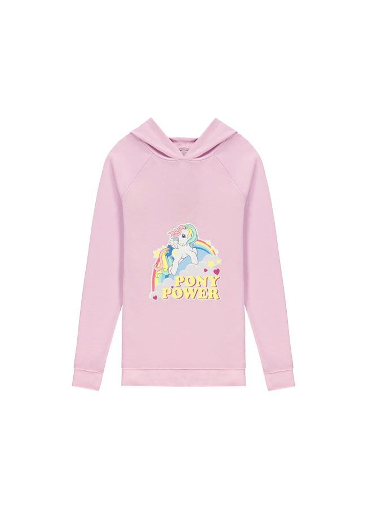 Tezenis &amp; My Little Pony: sudadera rosa con capucha