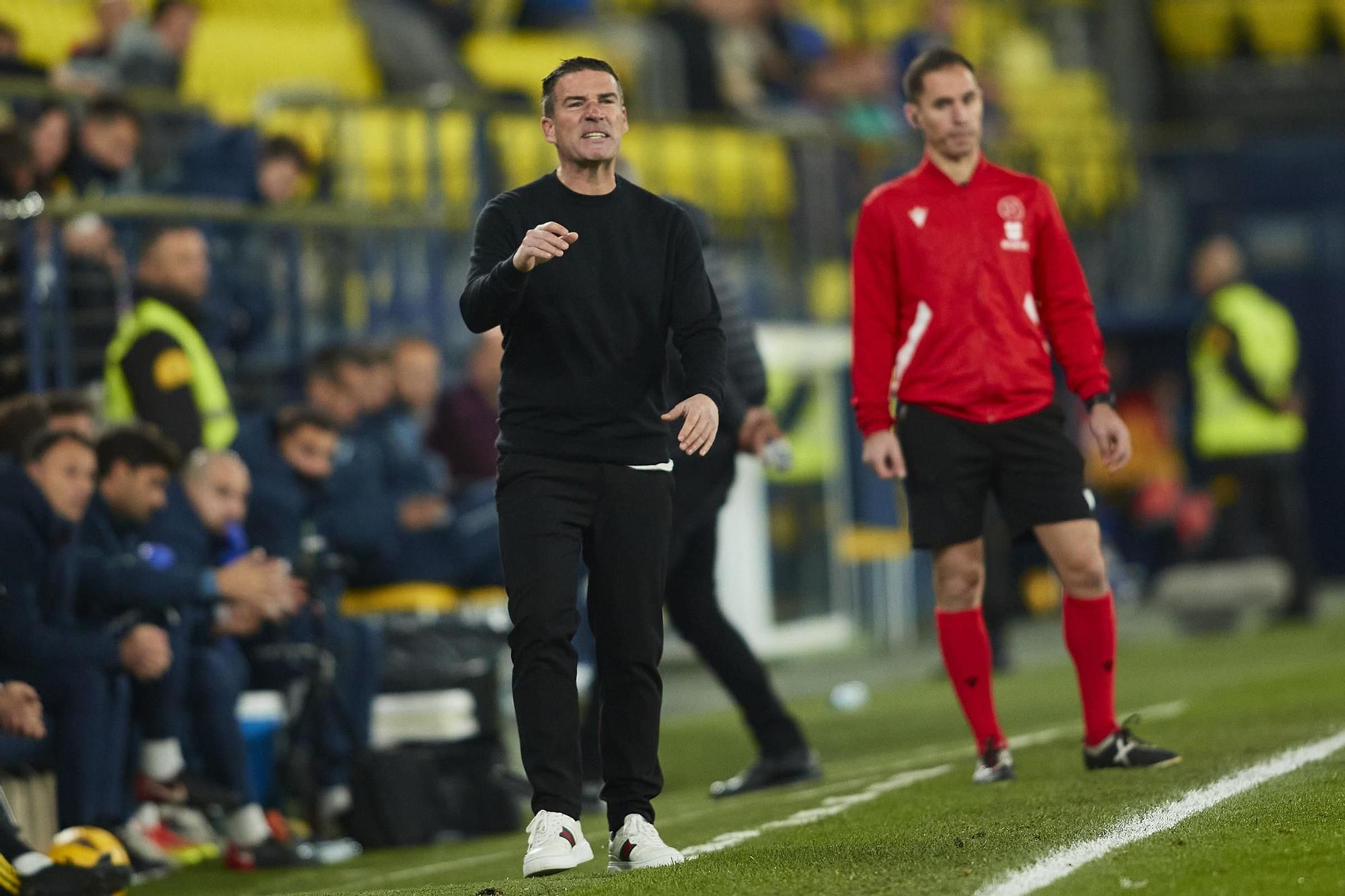 El partido entre el Villarreal B y el Real Oviedo, en imágenes