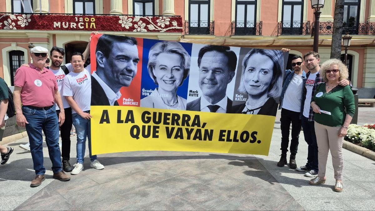 Campaña contra la guerra de Podemos