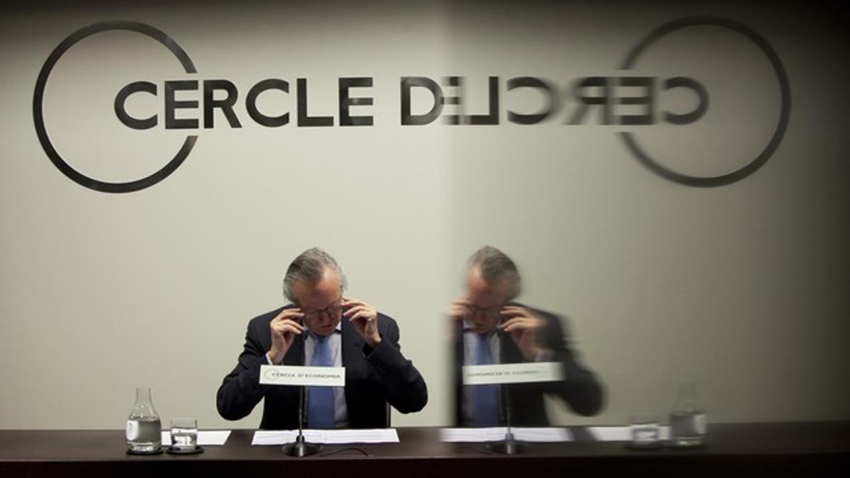 El presidente del Cercle d'Economia, Josep Piqué.