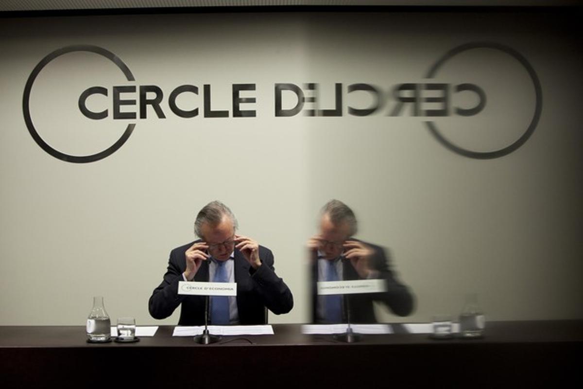 El president del Cercle d’Economia, Josep Piqué.