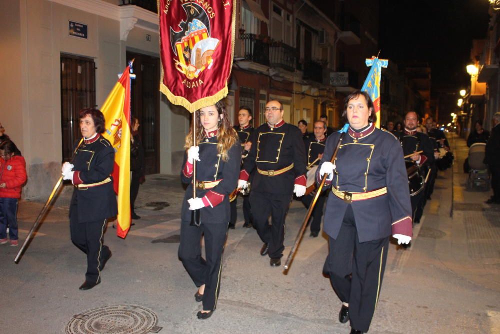 La Retreta anuncia en el Canyamelar el inicio de la Semana Santa Marinera